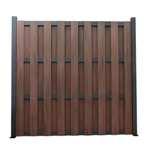 wpc privacy fencing system strength and modern design