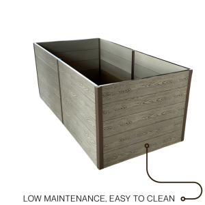 modern wpc planter boxes natural charm, built to last